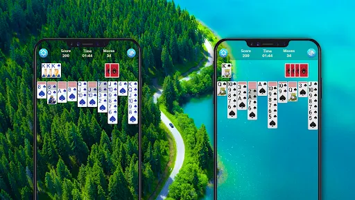 Скриншот 1 — Spider Solitaire: Word Games