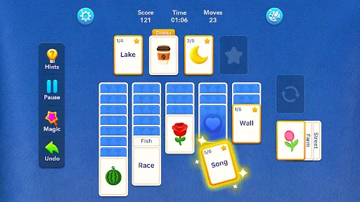 Скриншот 2 — Spider Solitaire: Word Games