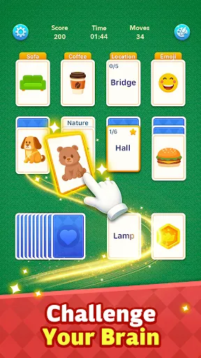 Скриншот 4 — Spider Solitaire: Word Games