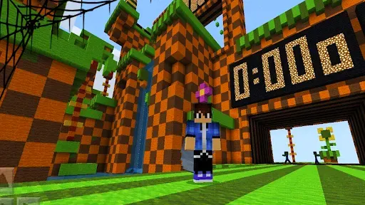 Скриншот 6 — Соник Карта и скин mcpe
