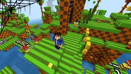 Скриншот 7 — Соник Карта и скин mcpe