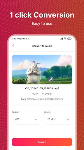 Скриншот 3 — Video to Audio Converter Mp3