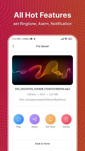Скриншот 5 — Video to Audio Converter Mp3