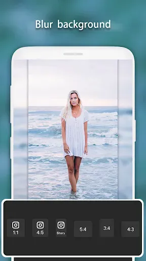 Скриншот 1 — Square Blur-Pic Editor Effect