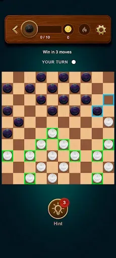 Скриншот 4 — Checkers: Classic Board Game