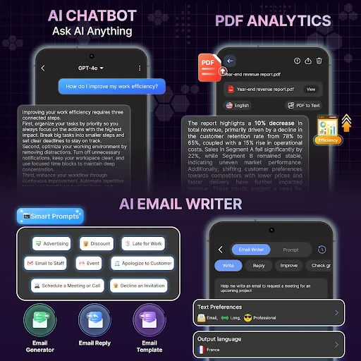 Скриншот 2 — AI Chat : Chatbot & Assistant