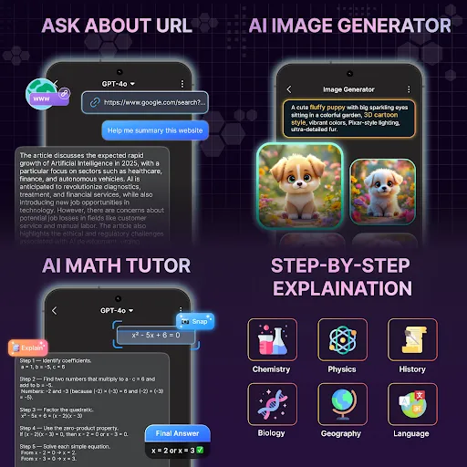 Скриншот 4 — AI Chat : Chatbot & Assistant