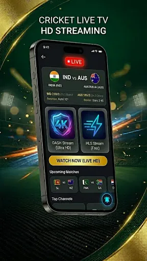 Скриншот 8 — Live Cricket TV HD 2026 Pro+