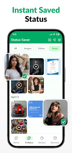 Скриншот 6 — Сохранить статус: Status Saver