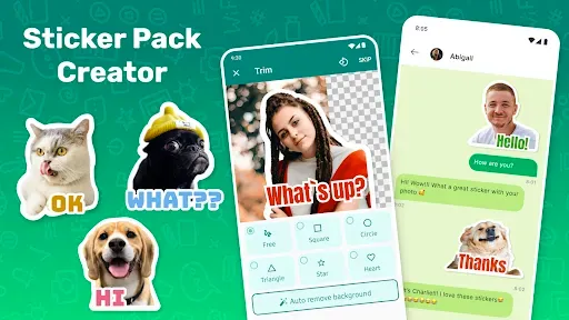 Скриншот 1 — Sticker Studio - Sticker Maker