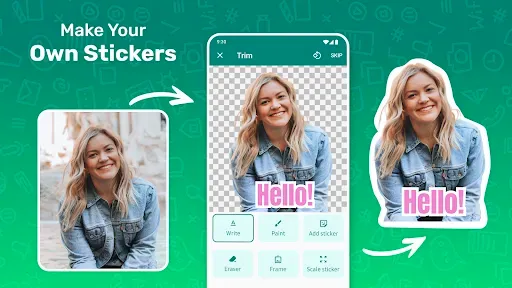 Скриншот 2 — Sticker Studio - Sticker Maker