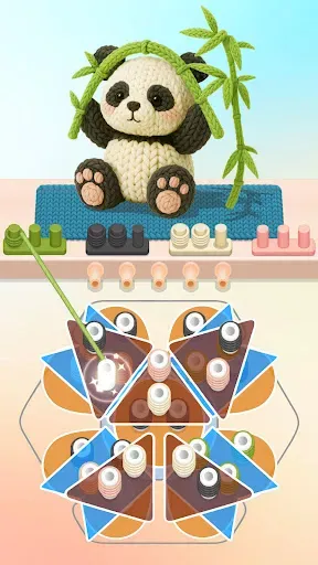Скриншот 2 — Stitch Sort: Пряжа и Нити
