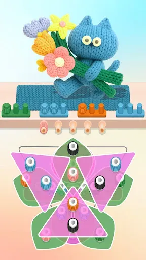 Скриншот 4 — Stitch Sort: Пряжа и Нити