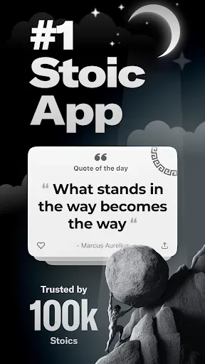 Скриншот 1 — Stoa: Daily Stoic Meditation