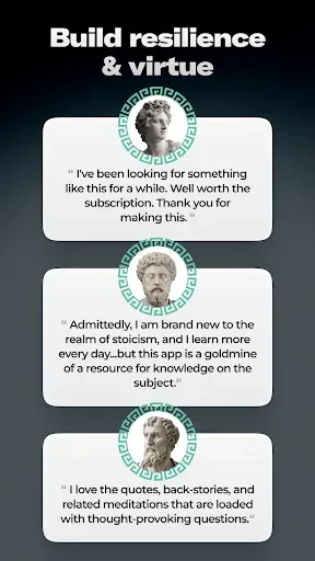 Скриншот 7 — Stoa: Daily Stoic Meditation