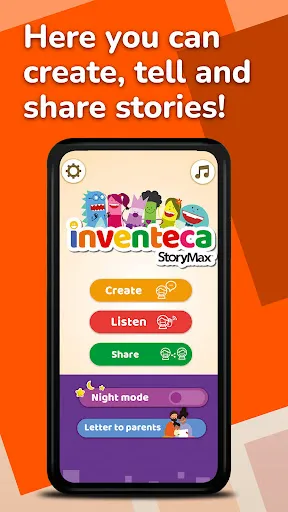 Скриншот 1 — Inventeca: kids' storytelling