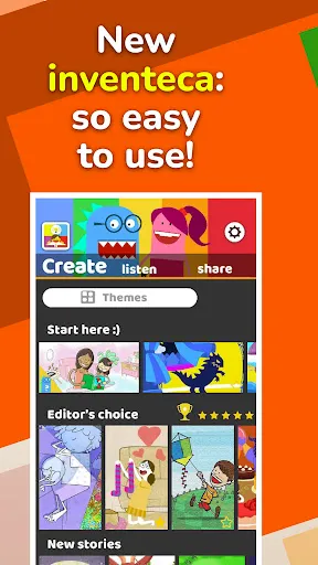Скриншот 2 — Inventeca: kids' storytelling