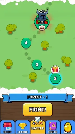 Скриншот 1 — Fortress Puzzle: Bag Defence
