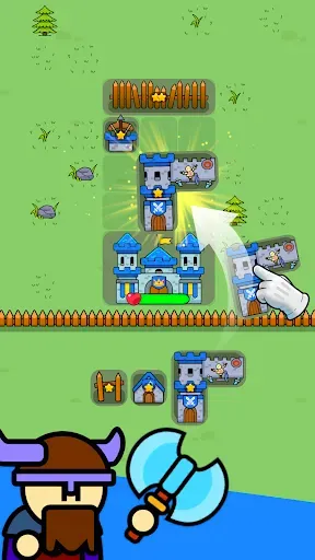 Скриншот 5 — Fortress Puzzle: Bag Defence