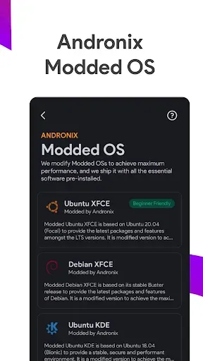 Скриншот 3 — Andronix - Linux on Android