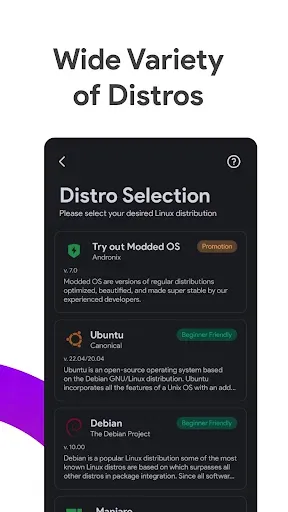 Скриншот 4 — Andronix - Linux on Android