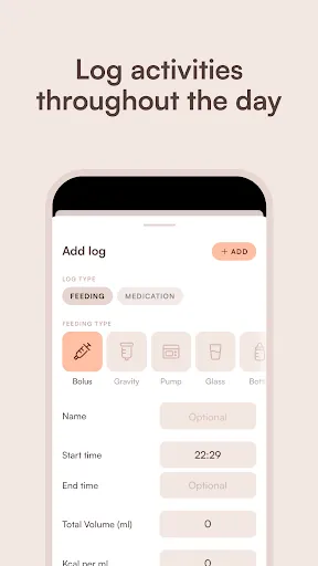 Скриншот 4 — Tubie - Tube Feeding Companion