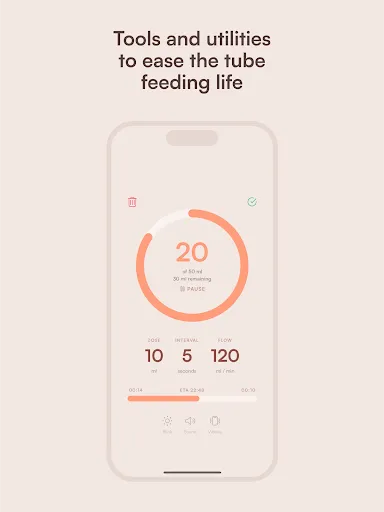 Скриншот 6 — Tubie - Tube Feeding Companion