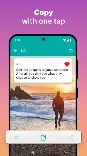 Скриншот 5 — Lessons in Life Quotes