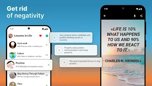 Скриншот 8 — Lessons in Life Quotes