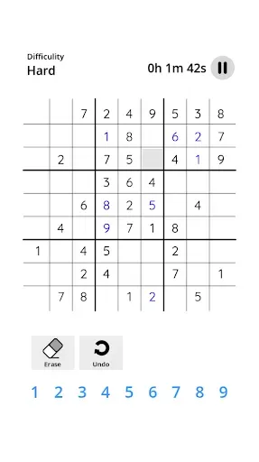 Скриншот 3 — Sudoku Classic