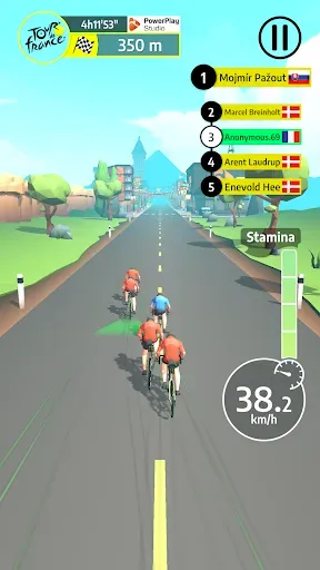 Скриншот 2 — Tour de France Cycling Legends
