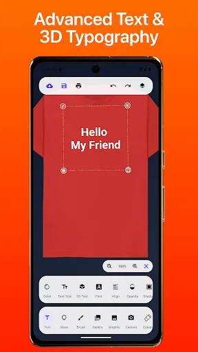 Скриншот 4 — T-Shirt Design Studio