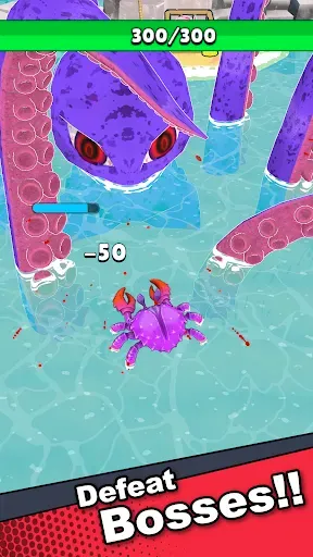 Скриншот 2 — Crab Life: RPG Survival