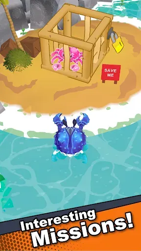 Скриншот 4 — Crab Life: RPG Survival