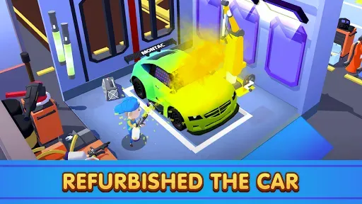 Скриншот 1 — Car Fix Tycoon
