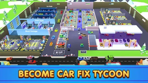 Скриншот 4 — Car Fix Tycoon