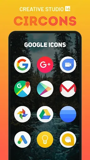 Скриншот 3 — Circons: Circle Icon Pack