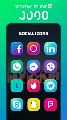 Скриншот 2 — Juno Icon Pack