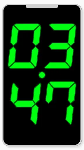 Скриншот 5 — Большие Цифровые Часы 7