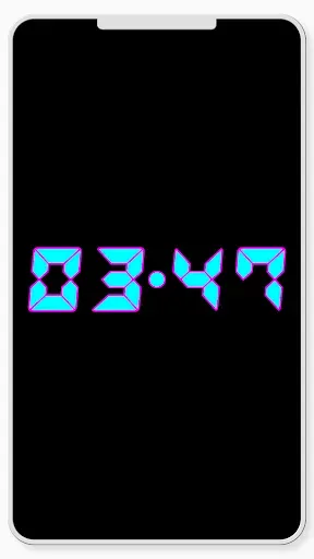 Скриншот 6 — Большие Цифровые Часы 7