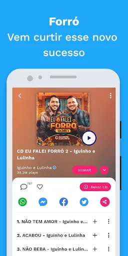 Скриншот 4 — Sua Música: Hits do Nordeste