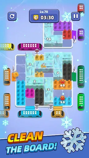 Скриншот 4 — Subway Sort - Block Puzzle Jam