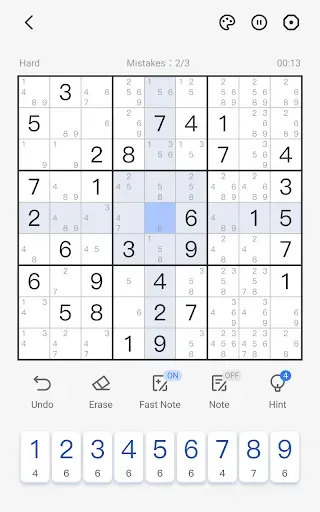 Скриншот 6 — Sudoku - Classic Sudoku Puzzle