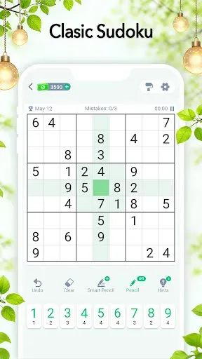 Скриншот 1 — Sudoku - Math Puzzle Master