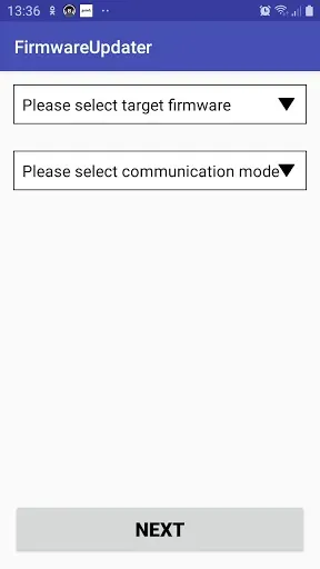 Скриншот 3 — Firmware updater
