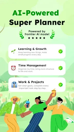 Скриншот 1 — Super Planner: ADHD Routine AI