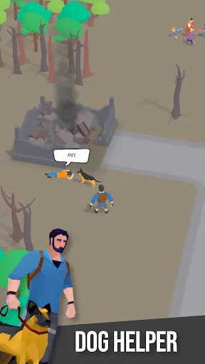 Скриншот 2 — Survival after War. RPG idle