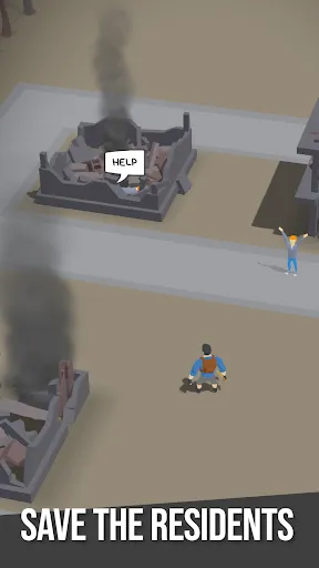 Скриншот 3 — Survival after War. RPG idle
