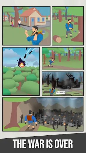Скриншот 6 — Survival after War. RPG idle