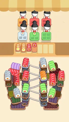 Скриншот 2 — Sushi Sort: суши игра